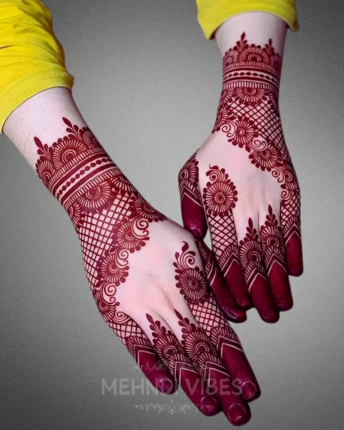 Anvitha Royal Mehndi Design