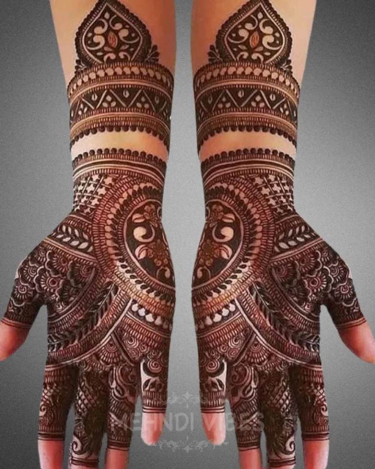 Disha Modern Mehndi Design