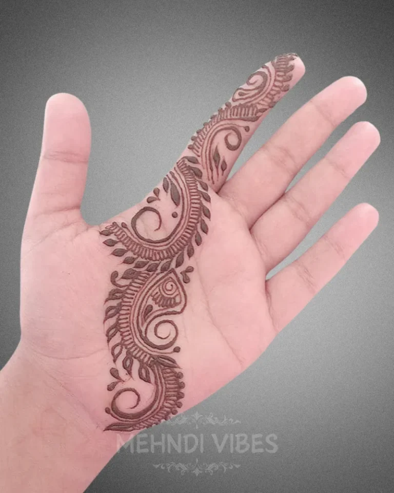 Ishani Simple Mehndi Design