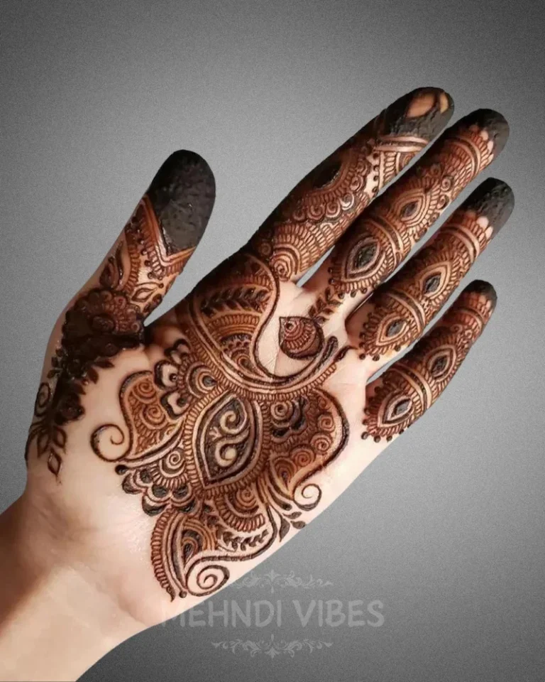 Shraddha Modern Mehndi Design