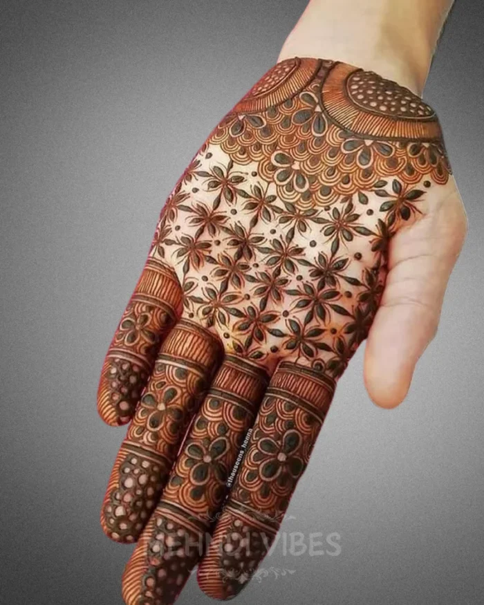 Vanya Modern Mehndi Design